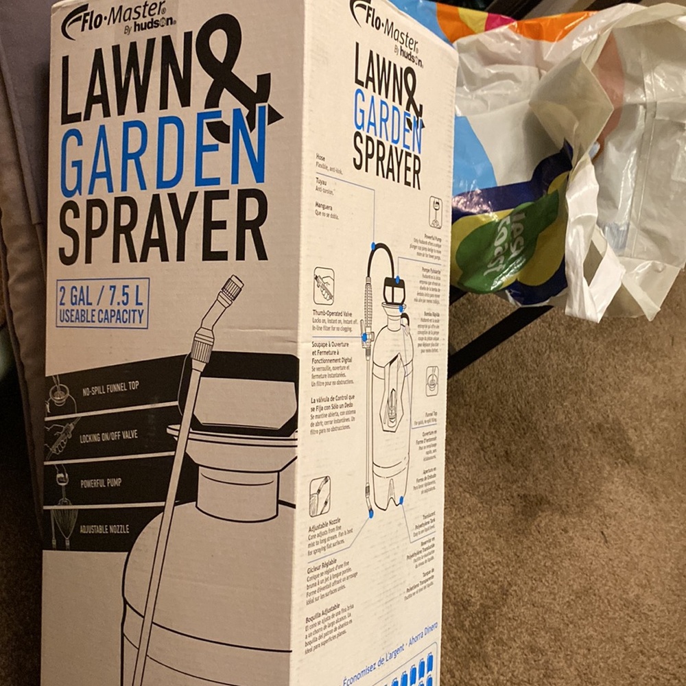 Hudson lawn and garden sprayer new in box